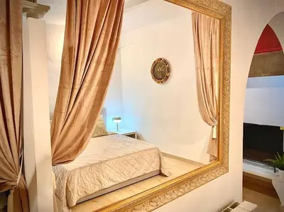 Letto o letti in una camera di Lovely and cozy central apartment in the best position