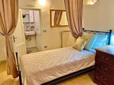 Letto o letti in una camera di Lovely and cozy central apartment in the best position
