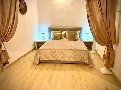 Letto o letti in una camera di Lovely and cozy central apartment in the best position
