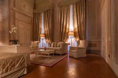 Area soggiorno di Palazzo Guicciardini