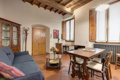 Area soggiorno di Dafne Apartment by Mamo Florence