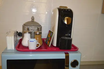 Set per la preparazione di tè e caffè presso La Casetta tra Chianti e Firenze