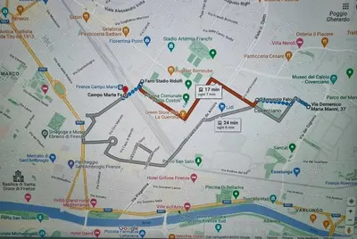 Planimetria di Niccolò Apartment - Firenze facilità di parcheggio