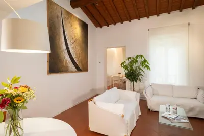 Area soggiorno di Florence Walled Garden - The Tom's Private Oasis
