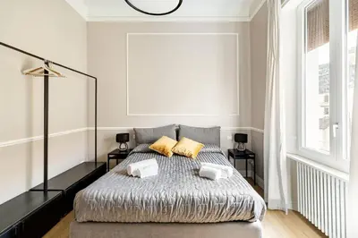 Letto o letti in una camera di 49 Square Garden