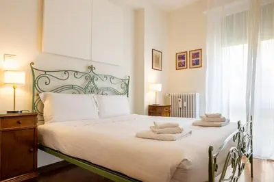 Letto o letti in una camera di Pitti Deluxe Apartment