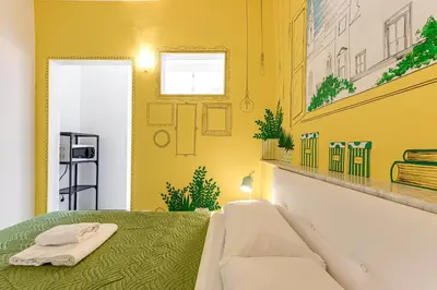 Letto o letti in una camera di Acquamarina - Sweet Dreams in Florence