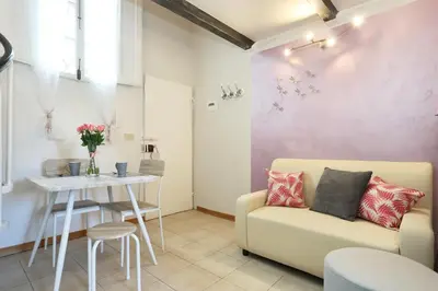 Area soggiorno di Romantico Oltrarno - Sweet Dreams in Florence