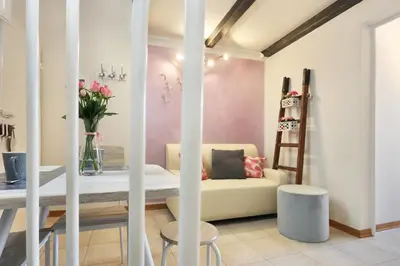 Area soggiorno di Romantico Oltrarno - Sweet Dreams in Florence