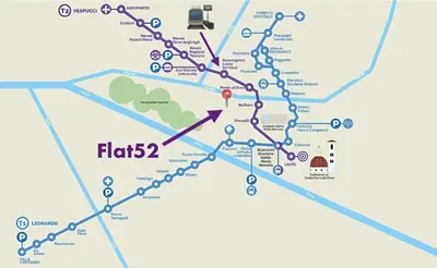 Planimetria di Flat 52 in San Jacopino