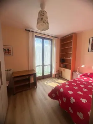 Letto o letti in una camera di The Green House in Troghi