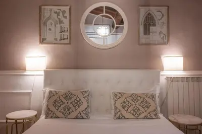 Letto o letti in una camera di Florentine Experience in Santa Croce