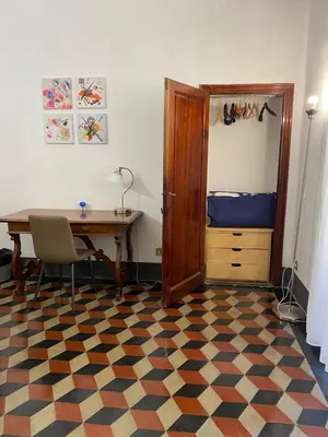 Letto o letti in una camera di da I' Gini GuestHouse