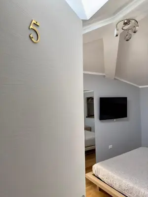 Letto o letti in una camera di Sweet Home Desiree