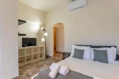 Letto o letti in una camera di Vicolo Dell'oro 2 Ponte Vecchio