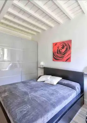 Letto o letti in una camera di Florence City Suite