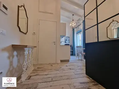 Planimetria di Mirko apartment with free parking by Florence Sweet Homes