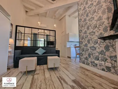 TV o dispositivi per l'intrattenimento presso Mirko apartment with free parking by Florence Sweet Homes