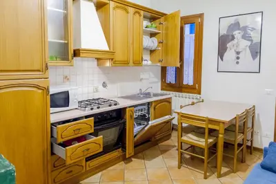 Cucina o angolo cottura di Fiume & Zannoni Apartments by 360Rentals