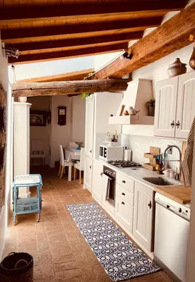 Cucina o angolo cottura di Mansarda Isabella