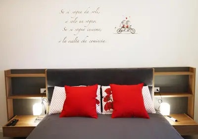 Letto o letti in una camera di Alice house with amazing terrace