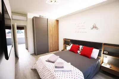 Letto o letti in una camera di Alice house with amazing terrace