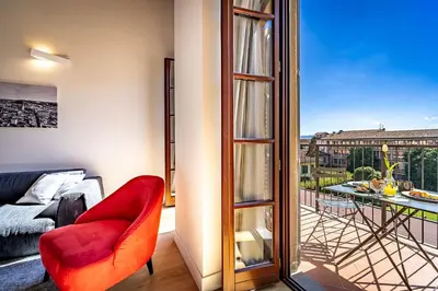Planimetria di Top Floor with Duomo View