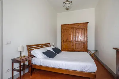 Letto o letti in una camera di Apartment with terrace facing Duomo