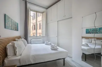 Letto o letti in una camera di Vigna nuova 2 Bedroom Apartment