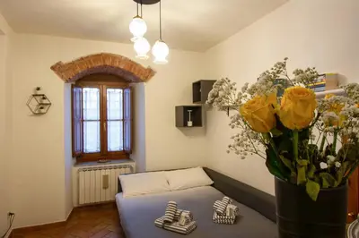 Letto o letti in una camera di Double Two de' Magnoli