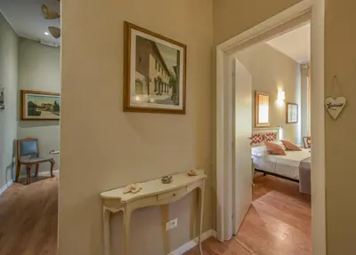 Letto o letti in una camera di Station Family Apartment by Mamo Florence