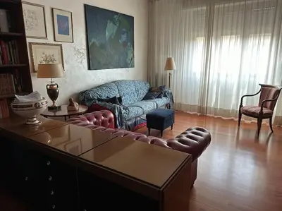 Area soggiorno di La Casa di Sandra 6km da Firenze
