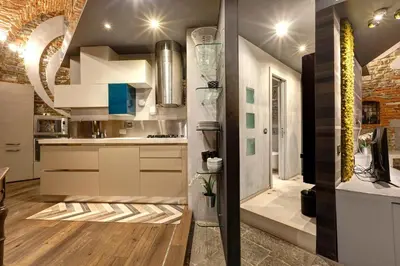 Cucina o angolo cottura di Terme 17