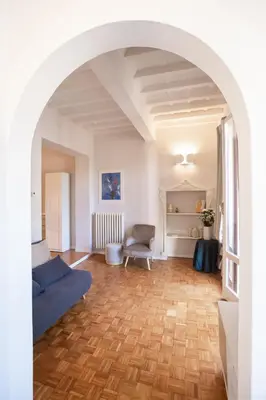 Area soggiorno di David Sweet Suite