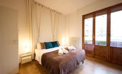 Letto o letti in una camera di [Novoli] Cozy Apartment