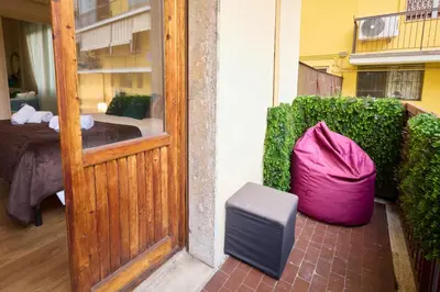 Area soggiorno di [Novoli] Cozy Apartment