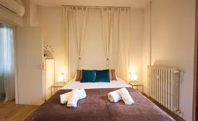 Letto o letti in una camera di [Novoli] Cozy Apartment
