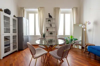 Area soggiorno di Nina’s Dome Apartment