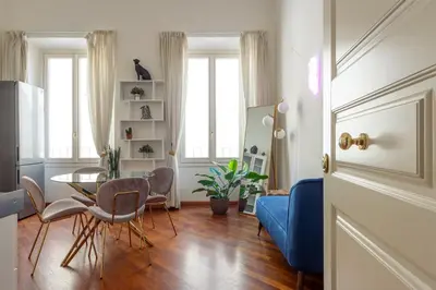 Area soggiorno di Nina’s Dome Apartment