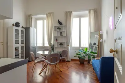 Area soggiorno di Nina’s Dome Apartment