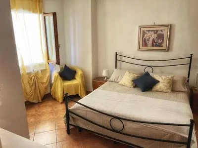 Letto o letti in una camera di Il Giglio Bianco