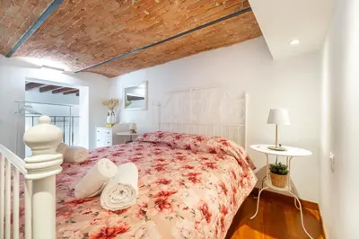 Letto o letti in una camera di La casa di Remo Ground-Floor with a patio