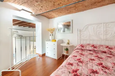 Letto o letti in una camera di La casa di Remo Ground-Floor with a patio