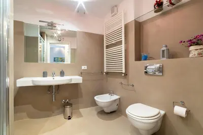 Bagno di La casa di Remo Ground-Floor with a patio