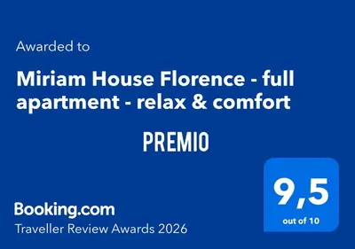 Certificato, attestato, insegna o altro documento esposto da Miriam House Florence - full apartment - relax & comfort