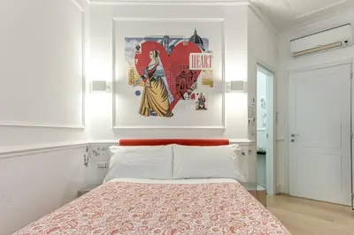 Letto o letti in una camera di Guicciardini 24