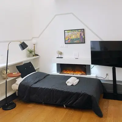 Letto o letti in una camera di CASA IVH BNB