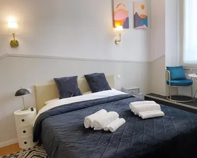 Letto o letti in una camera di CASA IVH BNB