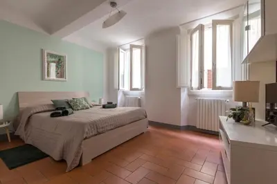 Letto o letti in una camera di Casa Assenzio