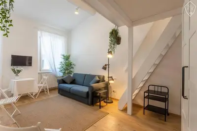 TV o dispositivi per l'intrattenimento presso Bright studio flat in Oltrarno